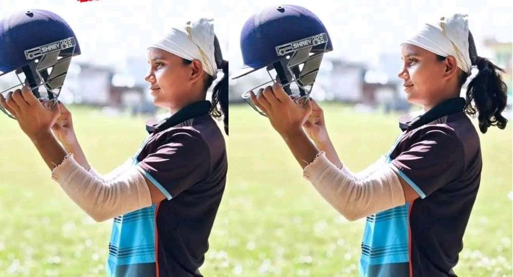 cricketer Anjali Bisht uttarakhand cricket team Satpuli Pauri Garhwal