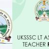 UKSSSC LT assistant teacher result merit list uttarakhand