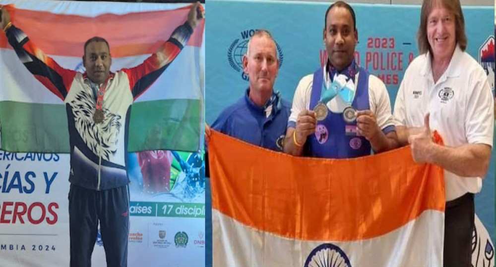 uttarakhand Police SI Mukesh Paul won gold medal in America weight lifting competition