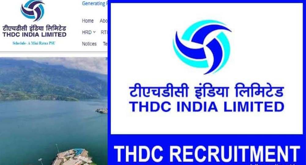 Tehri Hydro Development Corporation Recruitment bharti THDC vacancy last date