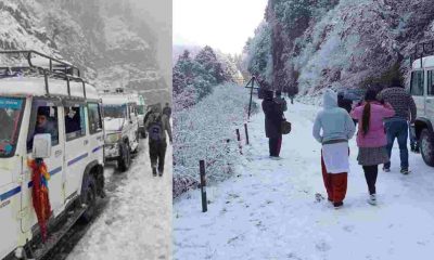 Uttarakhand news: Uttarakhand Snowfall places weather Update today auli harshil Chakrata