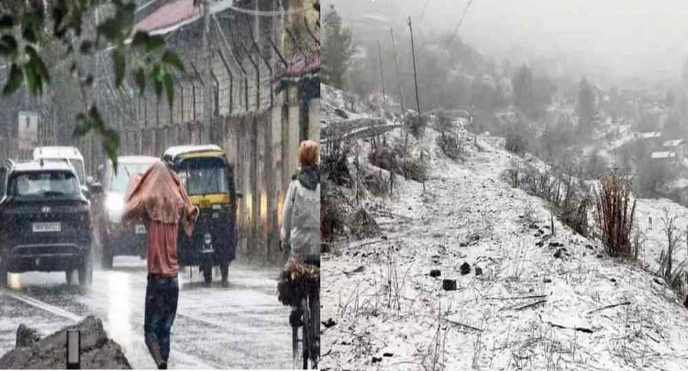 Uttarakhand weather update today rain snowfall alert news