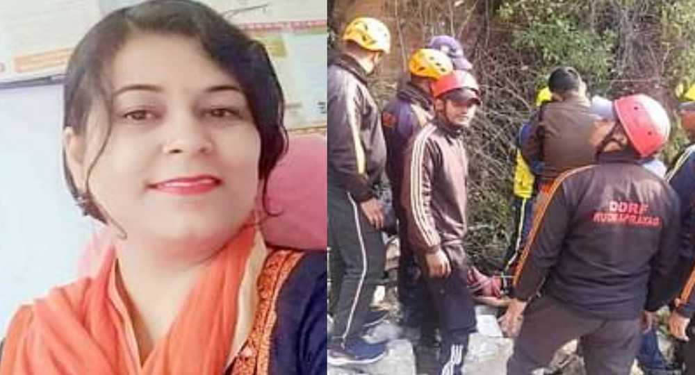 pharmacist Kusumlata Rudraprayag accident