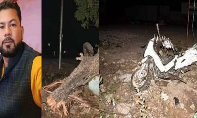 sagar Negi Haldwani scooty car accident news today