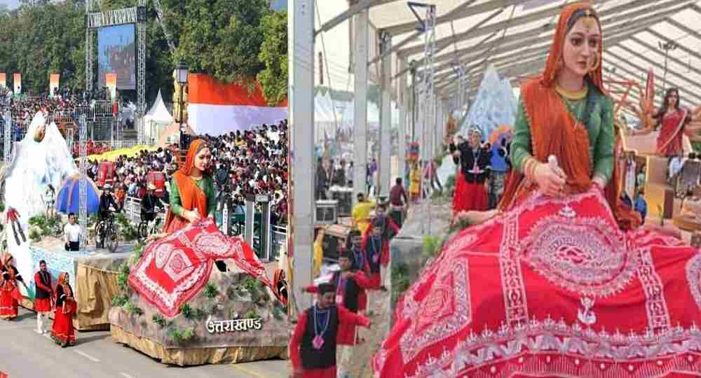 Uttarakhand jhanki kartvya path parade republic day 2025