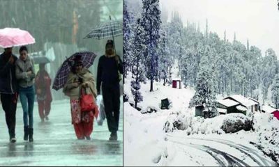 Uttarakhand weather rain snowfall alert update today