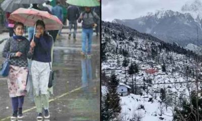 Uttarakhand weather alert today news rain snowfall