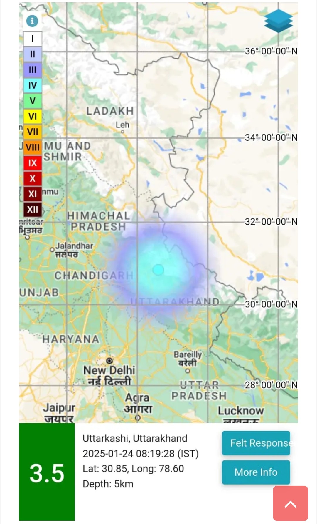 Uttarkashi earthquake bhukamp news today 