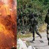 jammu kashmir border LOC IED Blast indian Army latest news today