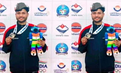 Jitendra Nath Chinyalisaur Uttarkashi won silver medal in netball National Games 2025