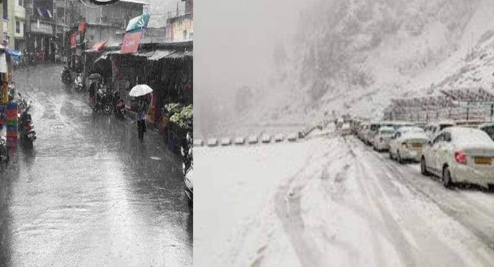 Uttarakhand weather rain snowfall alert today update