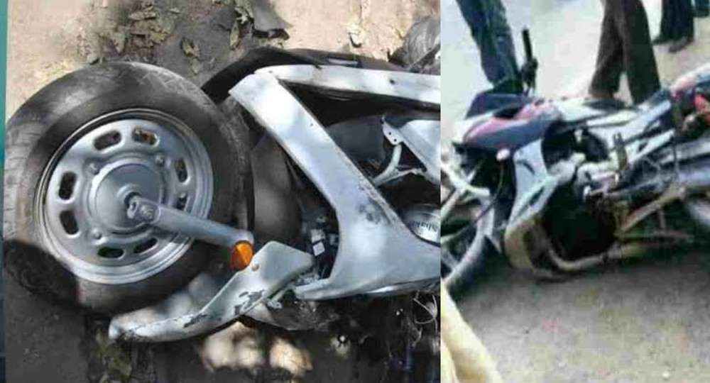 Ramnagar scooty bike accident news today nainital