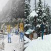 Uttarakhand snowfall places Dhanaulti Snowfall 2025