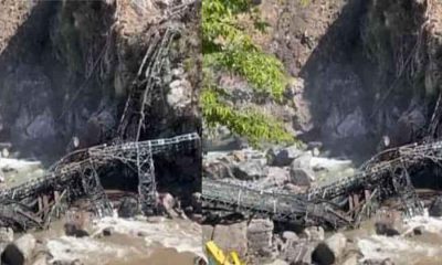 Chamoli Govindghat Hemkund Sahib bridge landslide news today