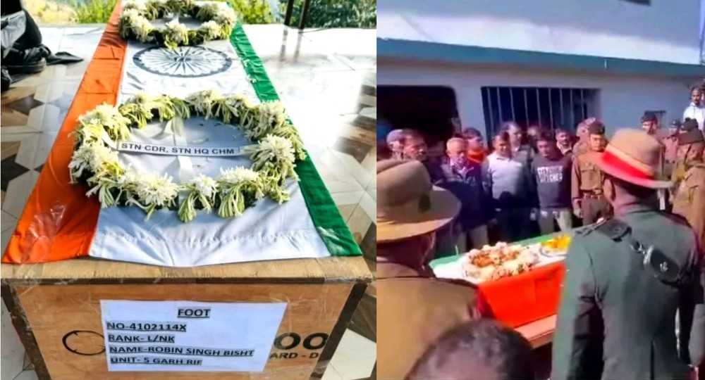 Martyr robin singh Bisht pauri garhwal