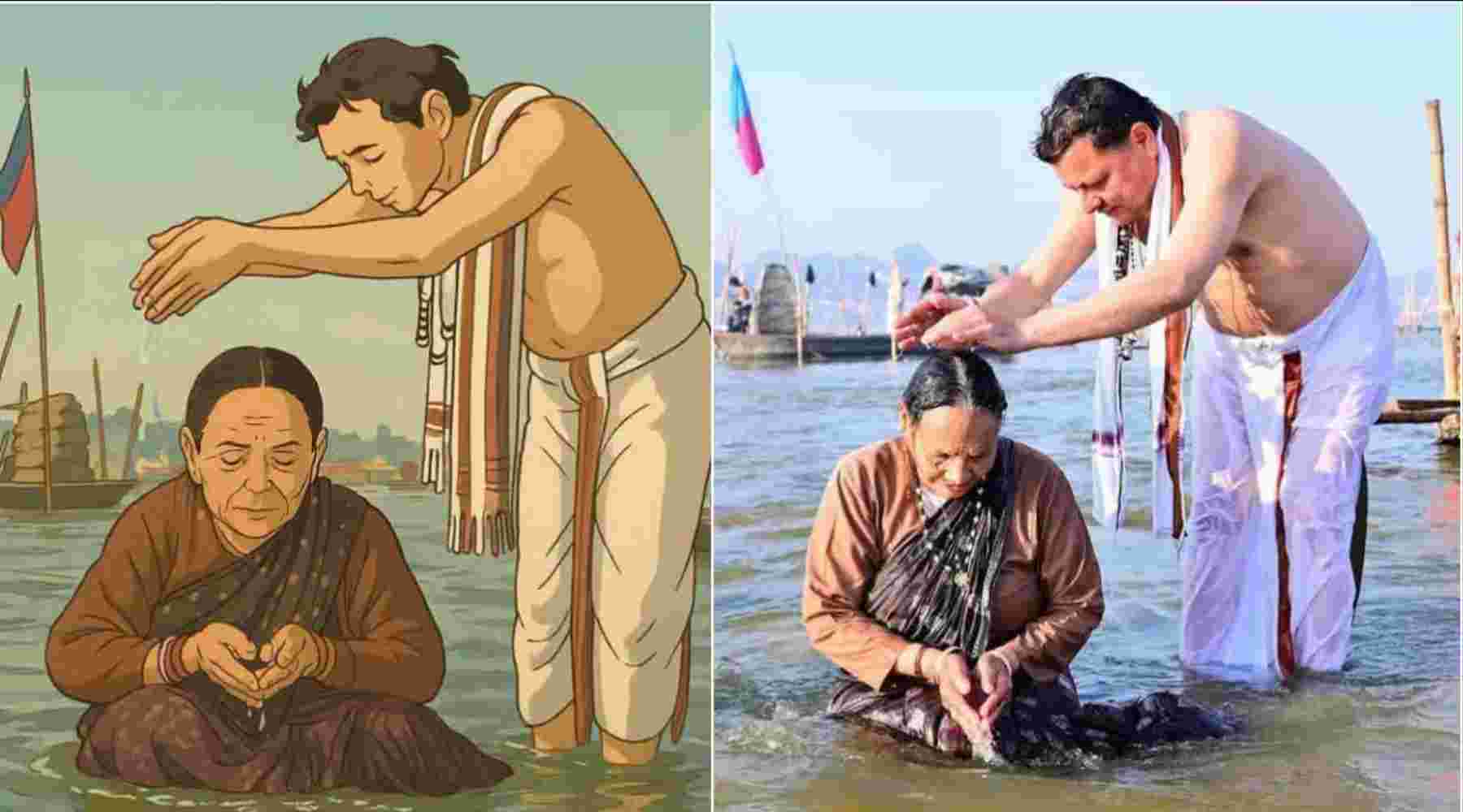 Uttarakhand news: CM Dhami Ghibli style Photo social media viral
