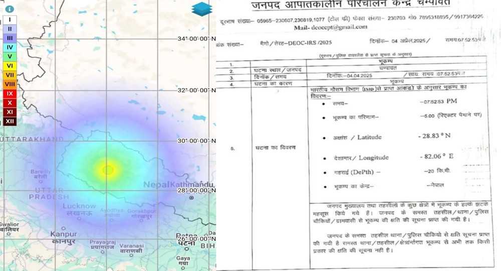 Uttarakhand bhukamp news today