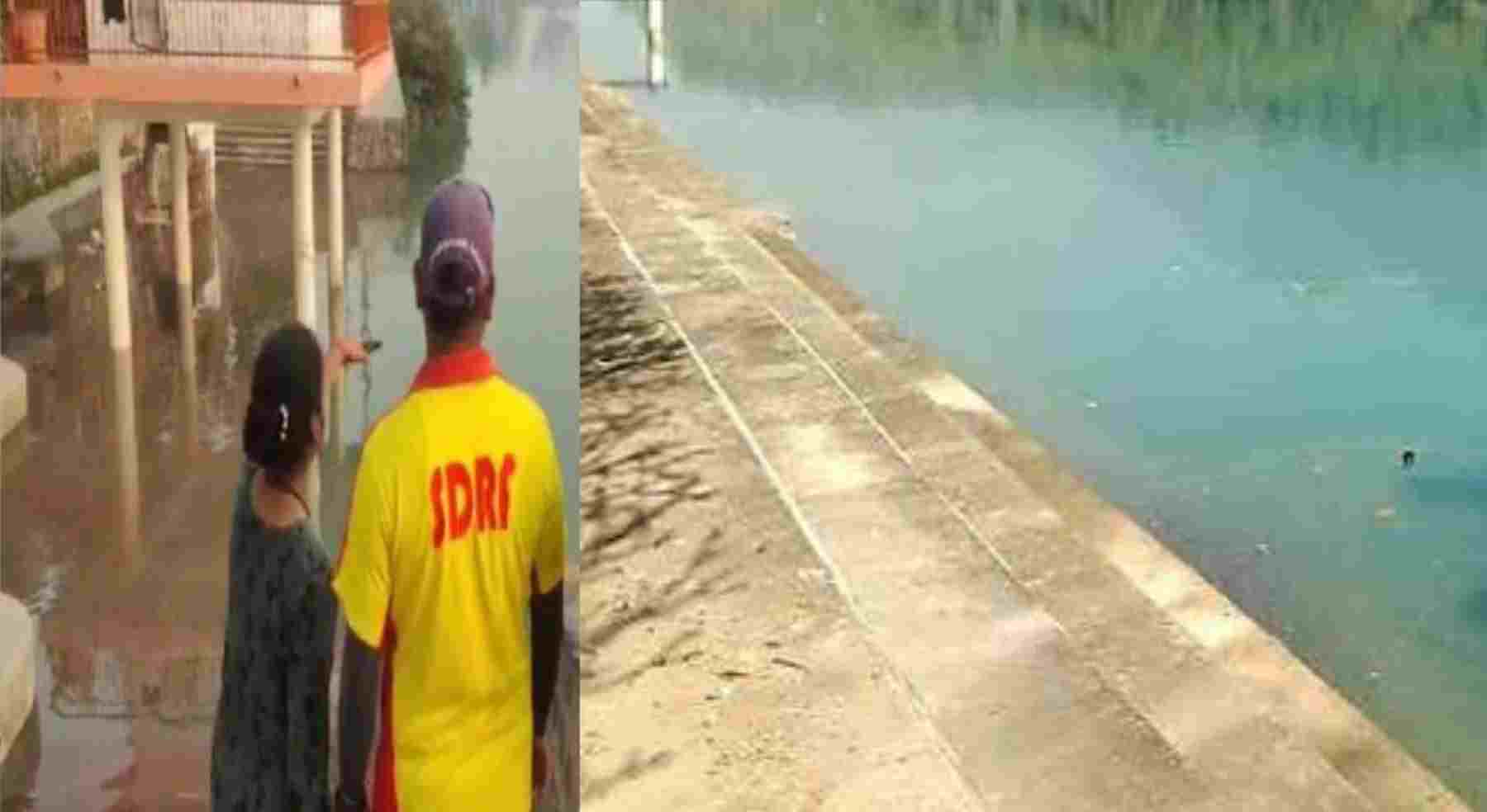 Uttarakhand news Today : Rishikesh aawas Vikas colony Aastha Chauhan jump in bairaj