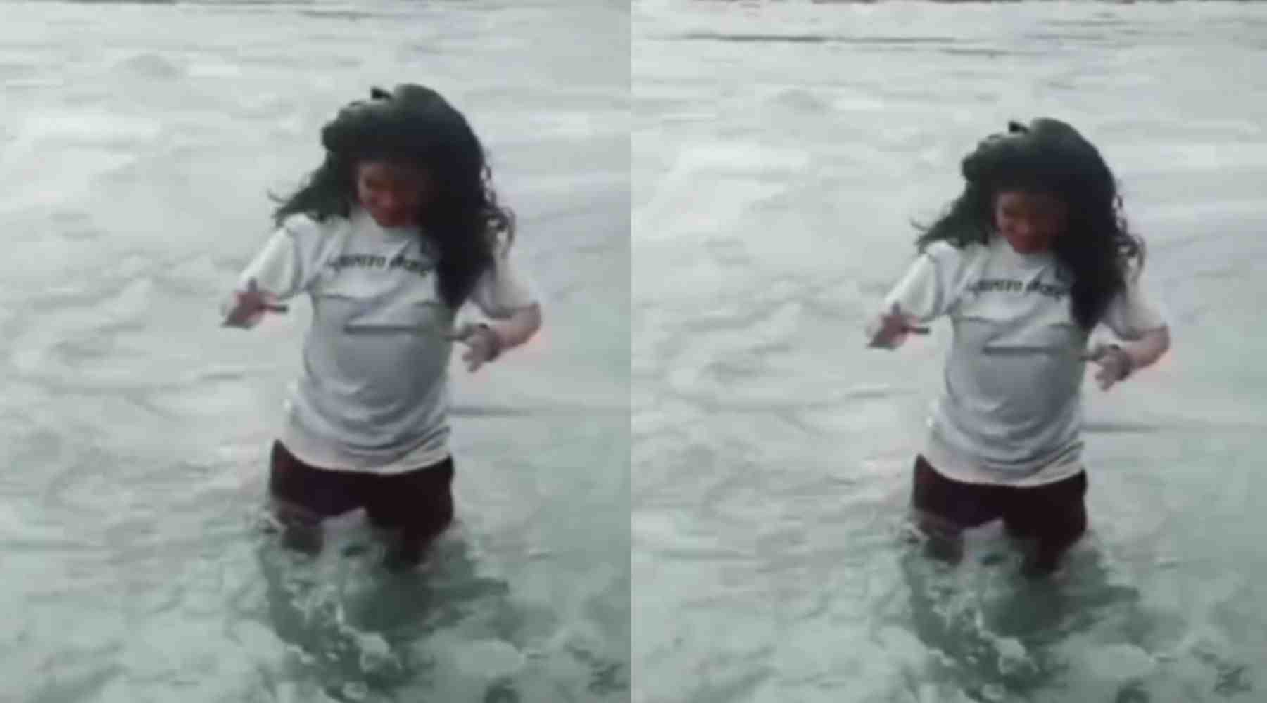 Uttarakhand news: Uttarkashi Bhagirathi river Drown women still not found by sdrf
