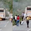 Uttarakhand news: Srinagar Garhwal Marriage bus Fire going to Rudraprayag