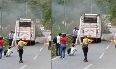 Uttarakhand news: Srinagar Garhwal Marriage bus Fire going to Rudraprayag