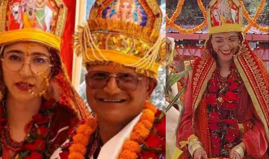 Uttarakhand news: Pithoragarh Ganga Singh Rana wedding France Girl aniyas Louis