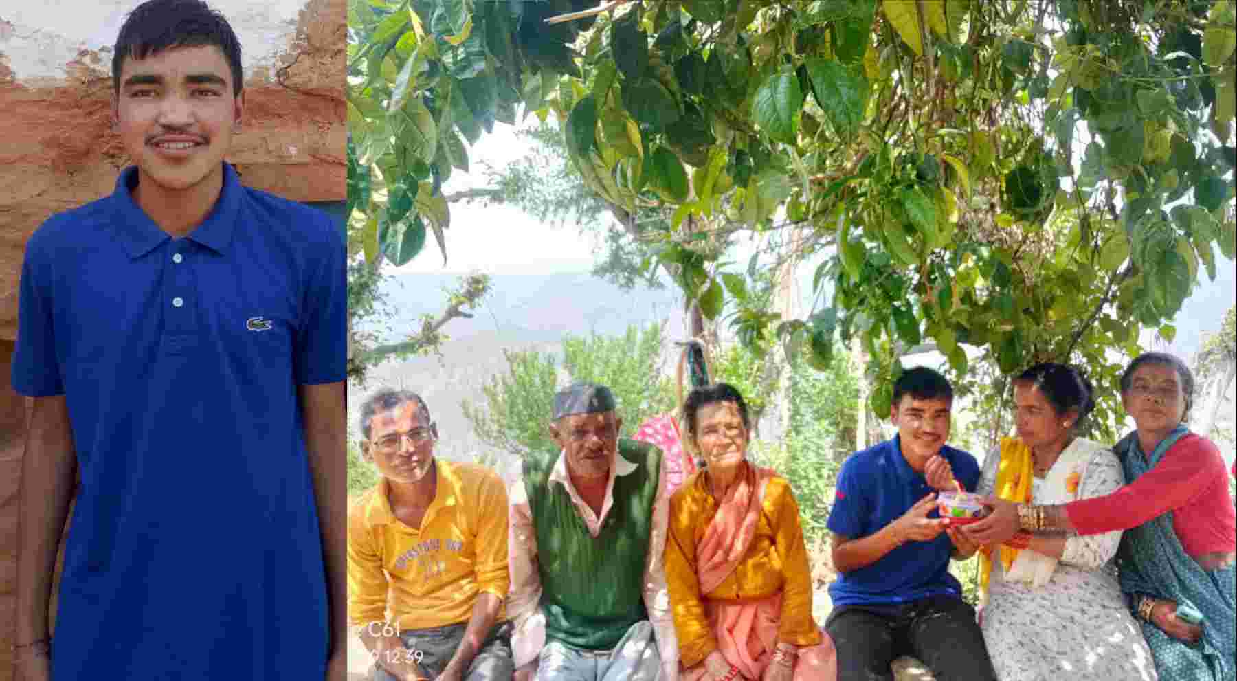 Uttarakhand news: Krishna Chandra Almora Syalde Topper 12th board exam uk board