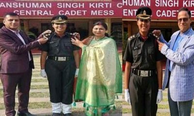 Uttarakhand news: Vanshita Joshi of Dharchula Pithoragarh became lieutenant in Indian Army medical wing.