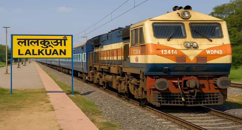 Lalkuan rajkot train timing