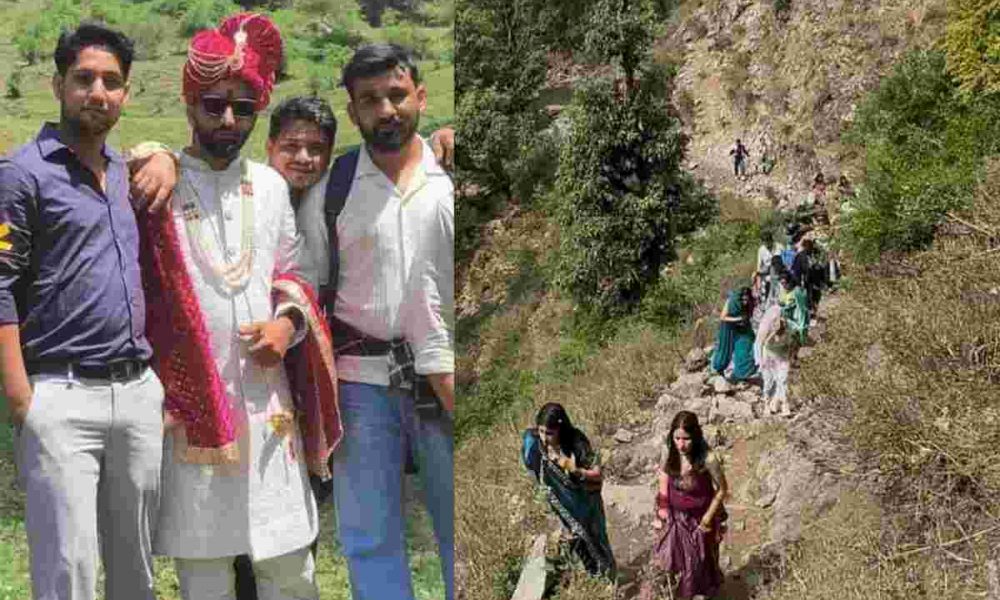 Uttarakhand News: To bring the bride, the groom walked 7 kilometers in Chakrata dehradun marriage