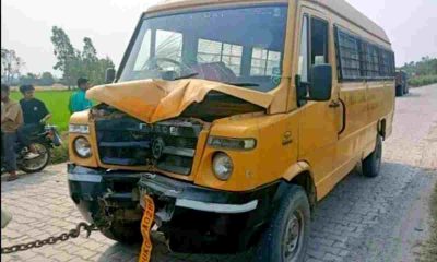 Uttarakhand news: sitarganj school bus accident udham Singh Nagar