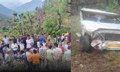 Uttarakhand news: Nainital Marriage bolero accident near okhalkanda two people lost their life