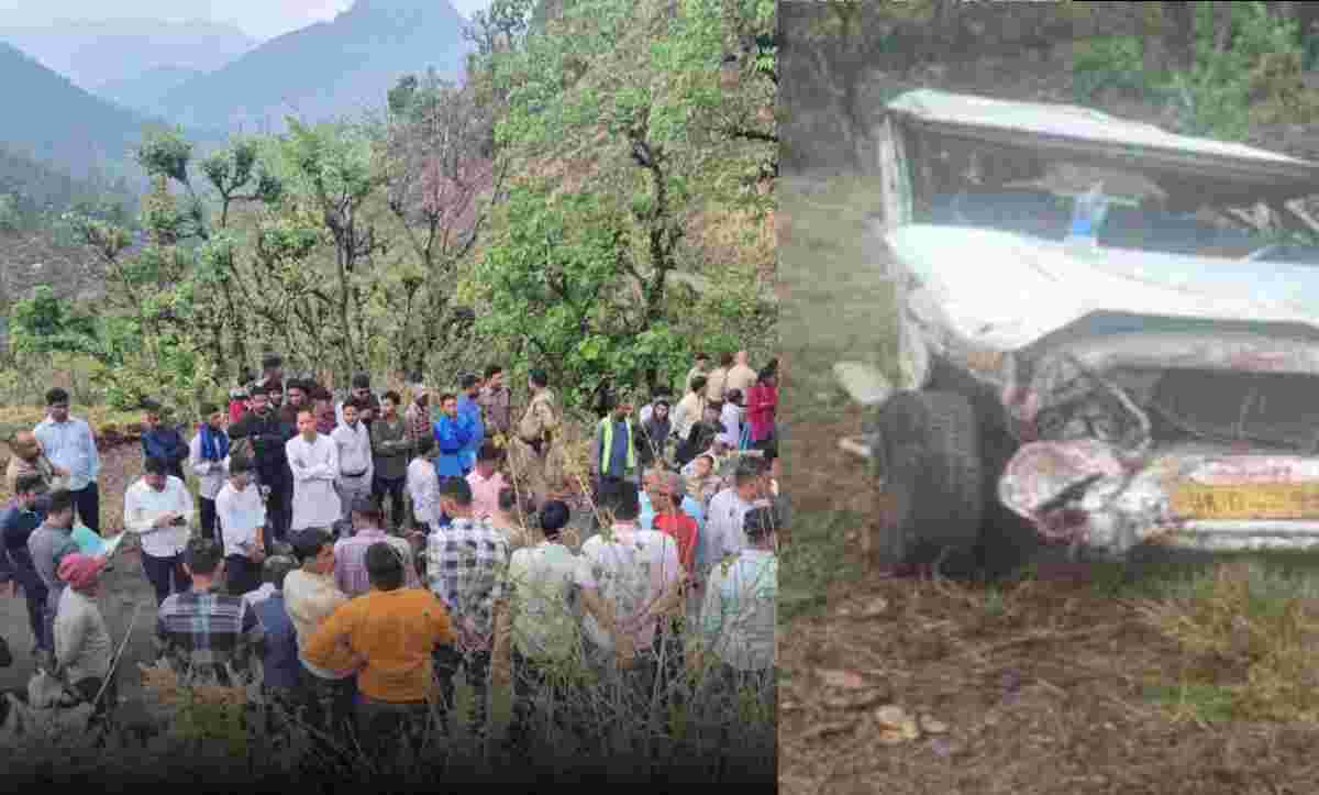 Uttarakhand news: Nainital Marriage bolero accident near okhalkanda two people lost their life