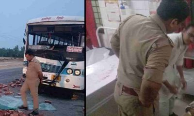 Uttarakhand news: Uttarakhand roadways bus accident Moradabad driver lost Life