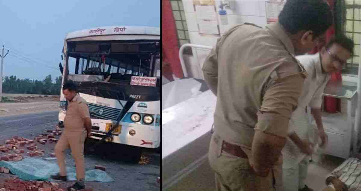 Uttarakhand news: Uttarakhand roadways bus accident Moradabad driver lost Life
