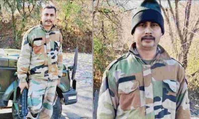 Lance Naik Dinesh Sharma Haryana palwal martyrd in Poonch Jammu Kashmir