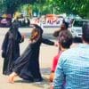 Uttarakhand news hindi: In Haridwar, a woman threw slippers at a couple in love... a big uproar ensued