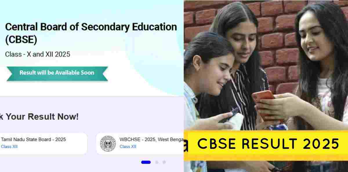 CBSE Board result 2025 out online check 10th and 12th