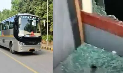 Ramnagar Tourist bus attack news today