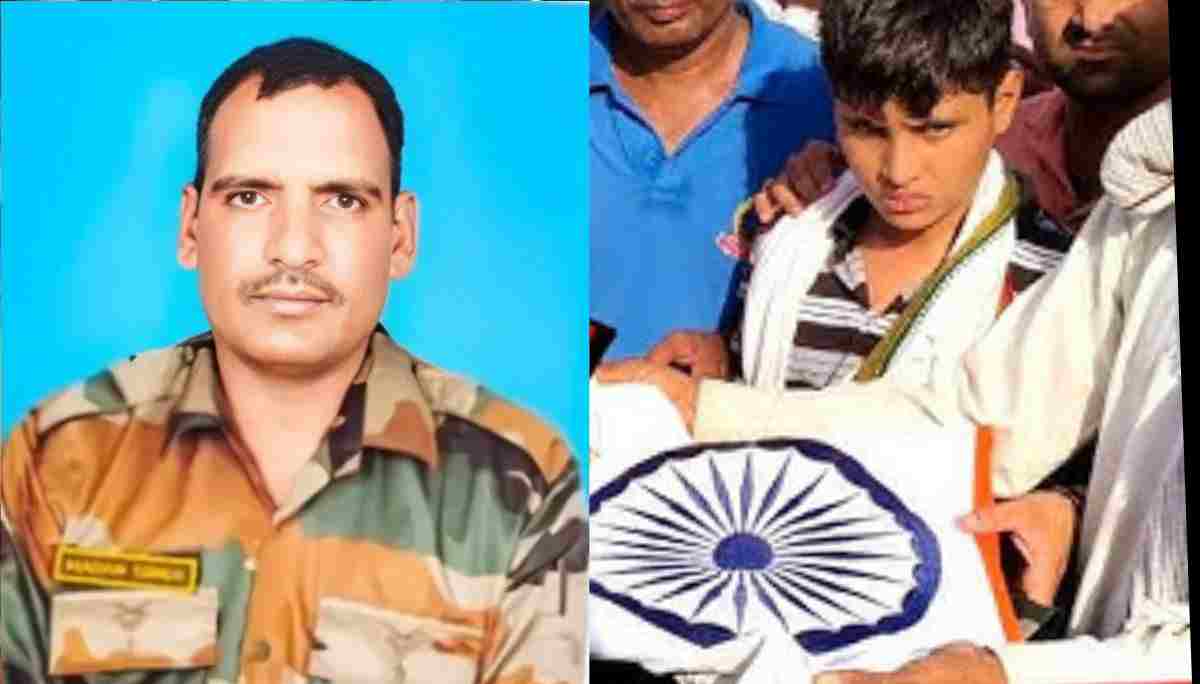 Soldier Madan Singh Gurjar from Rajasthan posted in Jammu Kashmir martyred