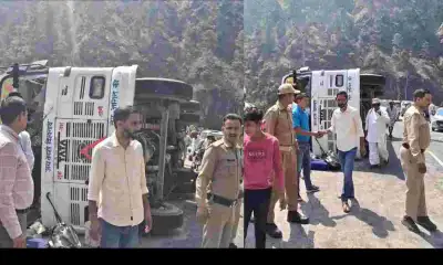 Uttarakhand: Uttarkashi Bus Accident Today Gangotri highway