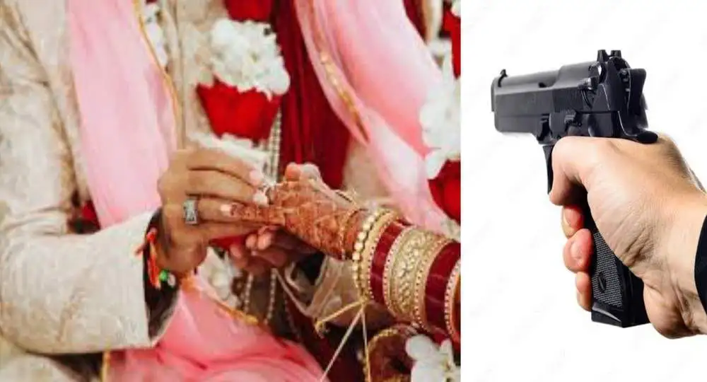 Uttar Pradesh news: groom shot bride during the engagement in Mainpuri marriage.