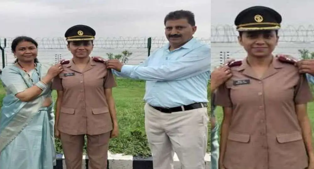 Uttarakhand news: priyanka rana of almora Military nursing Lieutenant in Indian Army.
