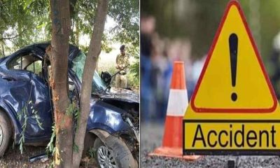 PWD JE Khajan Rawat haldwani bazpur car accident