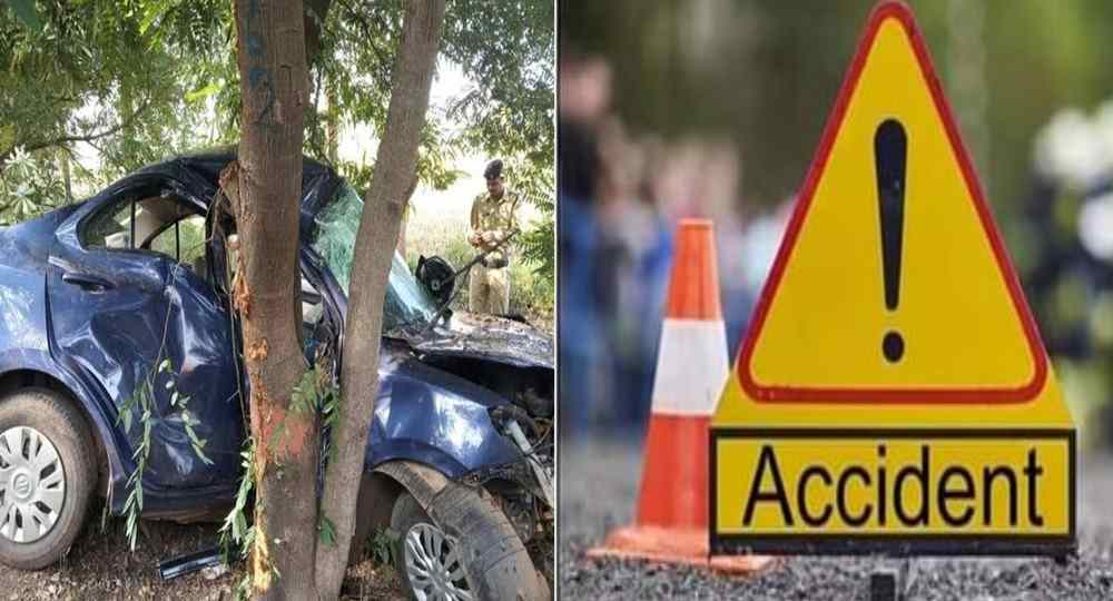 PWD JE Khajan Rawat haldwani bazpur car accident