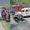 Uttarakhand news: Badrinath Highway Accident News truck and max vehicle