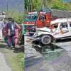 Uttarakhand news: Badrinath Highway Accident News truck and max vehicle