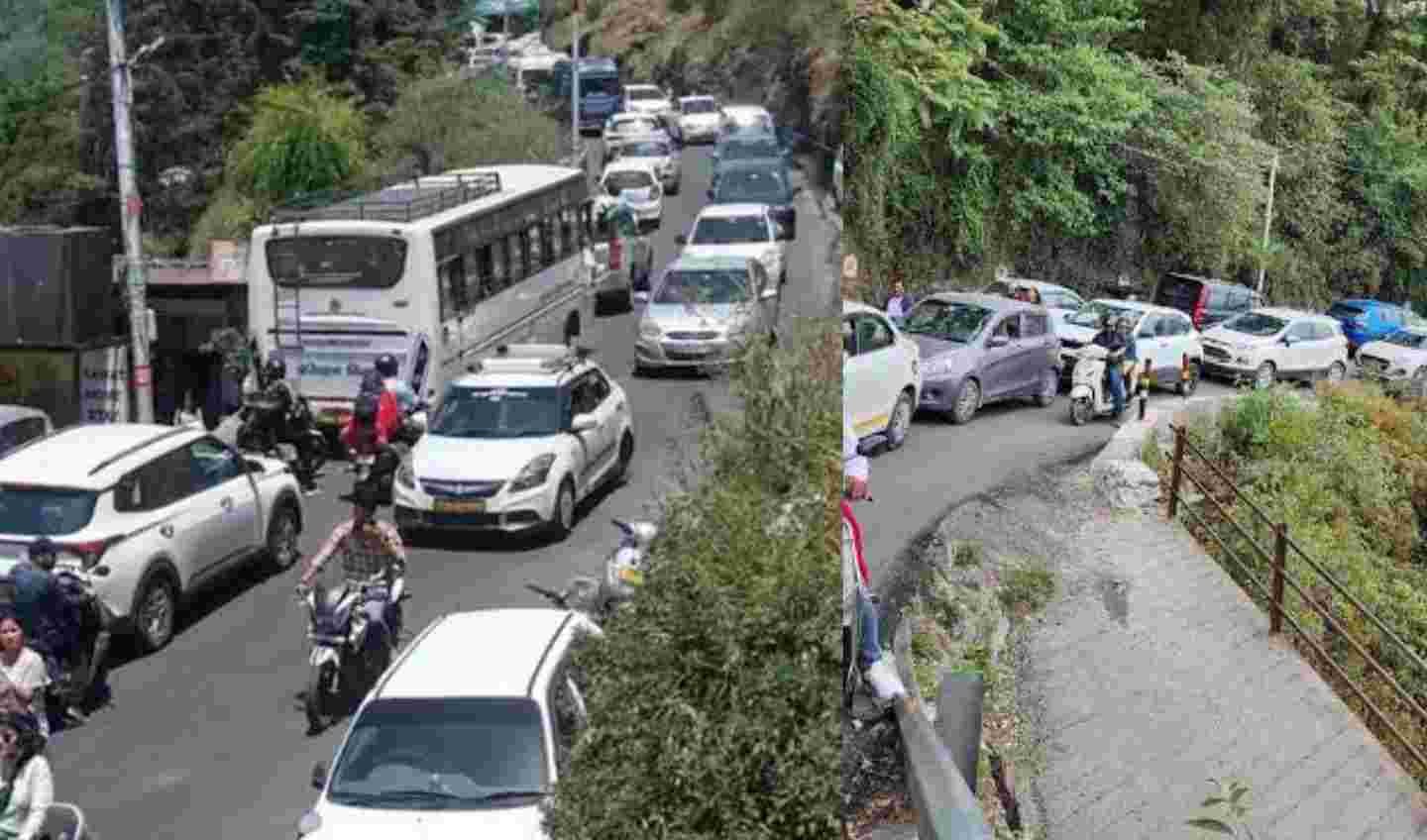 Uttarakhand news Today: Mussoorie Traffic Jam tourist lost Life