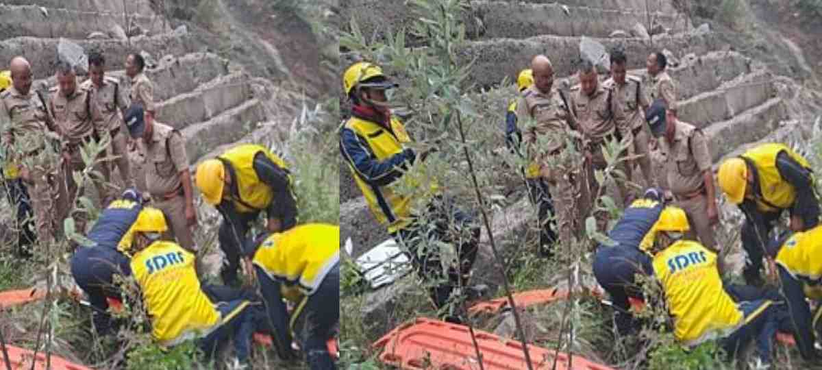 Badrinath Highway bike accident