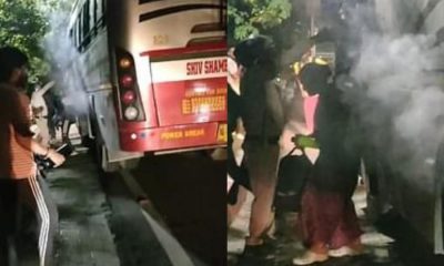 Rishikesh bus fire news